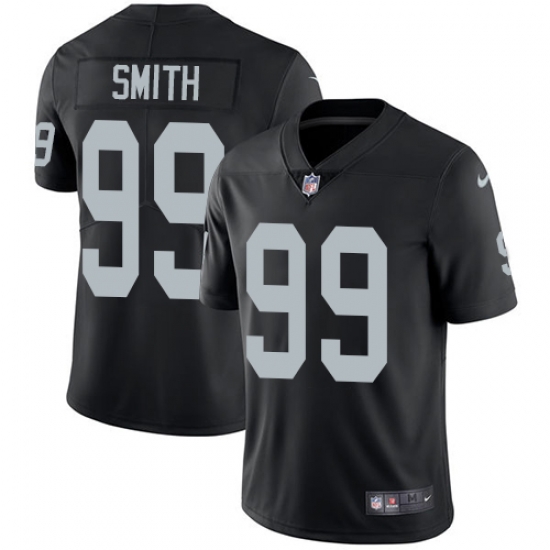 Nike Raiders #99 Aldon Smith Black Team Color Mens Stitched NFL Vapor Untouchable Limited Jersey Nike Raiders #99 Aldon Smith Black Team Color Mens Stitched NFL Vapor Untouchable Limited Jersey