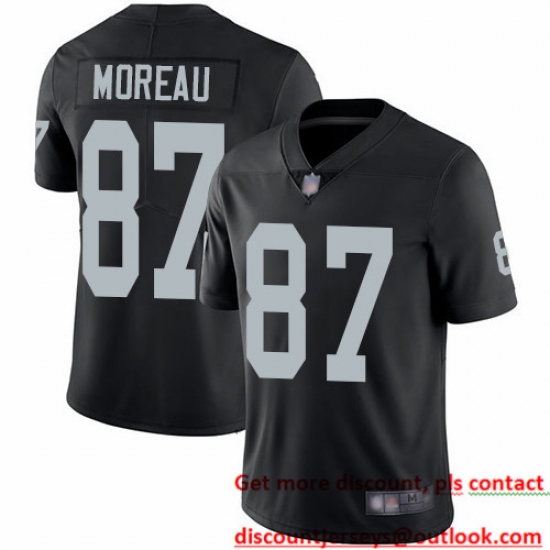 Raiders 87 Foster Moreau Black Team Color Men Stitched Football Vapor Untouchable Limited Jersey Raiders 87 Foster Moreau Black Team Color Men Stitched Football Vapor Untouchable Limited Jersey