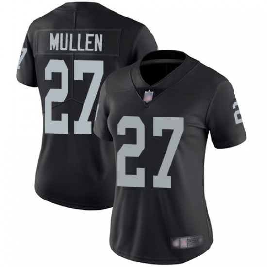 Raiders 27 Trayvon Mullen Black Team Color Women Stitched Football Vapor Untouchable Limited Jersey Raiders 27 Trayvon Mullen Black Team Color Women Stitched Football Vapor Untouchable Limited Jersey