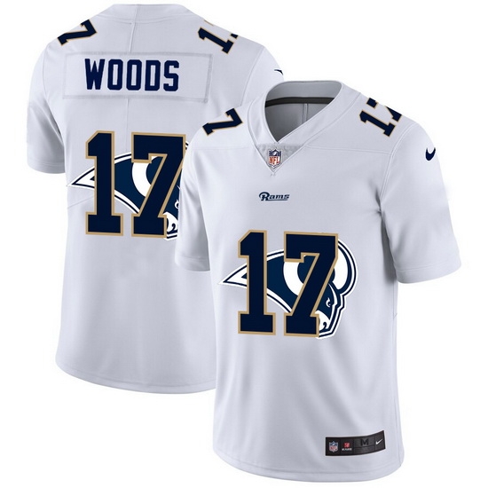 Los Angeles Rams 17 Robert Woods White Men Nike Team Logo Dual Overlap Limited NFL Jersey Los Angeles Rams 17 Robert Woods White Men Nike Team Logo Dual Overlap Limited NFL Jersey