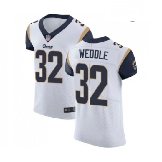 Men Los Angeles Rams 32 Eric Weddle White Vapor Untouchable Elite Player Football Jersey Men Los Angeles Rams 32 Eric Weddle White Vapor Untouchable Elite Player Football Jersey