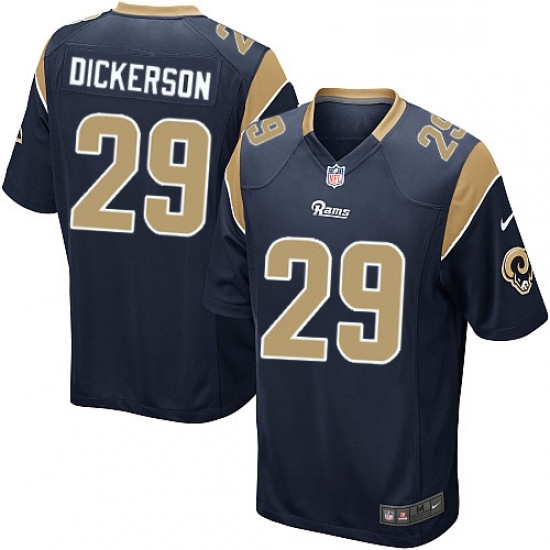 Men Nike Los Angeles Rams 29 Eric Dickerson Game Navy Blue Team Color NFL Jersey Men Nike Los Angeles Rams 29 Eric Dickerson Game Navy Blue Team Color NFL Jersey
