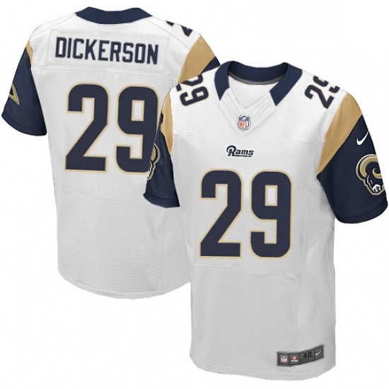 Men Nike Los Angeles Rams 29 Eric Dickerson White Vapor Untouchable Elite Player NFL Jersey Men Nike Los Angeles Rams 29 Eric Dickerson White Vapor Untouchable Elite Player NFL Jersey