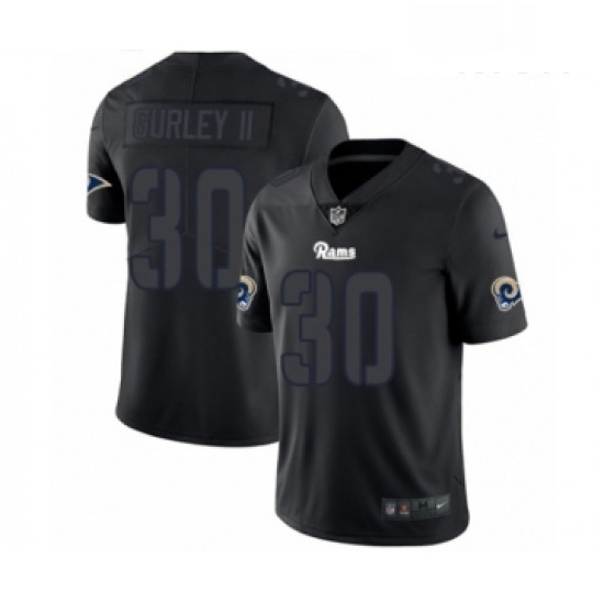 Men Nike Los Angeles Rams 30 Todd Gurley Limited Black Rush Impact NFL Jersey Men Nike Los Angeles Rams 30 Todd Gurley Limited Black Rush Impact NFL Jersey