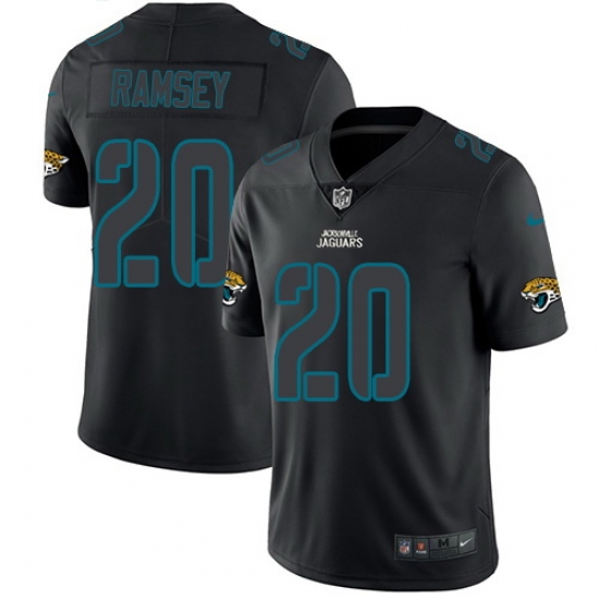Nike Jaguars #20 Jalen Ramsey Black Mens Stitched NFL Limited Rush Impact Jersey Nike Jaguars #20 Jalen Ramsey Black Mens Stitched NFL Limited Rush Impact Jersey