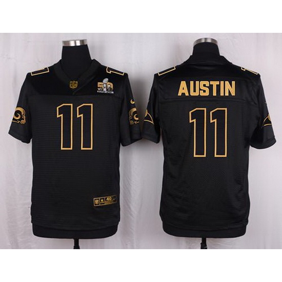 Nike Rams #11 Tavon Austin Black Mens Stitched NFL Elite Pro Line Gold Collection Jersey Nike Rams #11 Tavon Austin Black Mens Stitched NFL Elite Pro Line Gold Collection Jersey