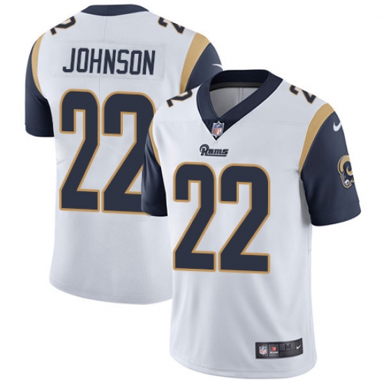 Nike Rams #22 Trumaine Johnson White Mens Stitched NFL Vapor Untouchable Limited Jersey Nike Rams #22 Trumaine Johnson White Mens Stitched NFL Vapor Untouchable Limited Jersey