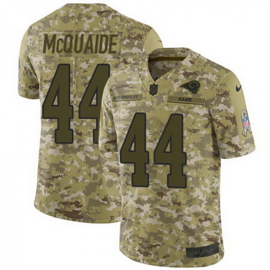 Nike Rams #44 Jacob McQuaide Camo Mens Stitched NFL Limited 2018 Salute To Service Jersey Nike Rams #44 Jacob McQuaide Camo Mens Stitched NFL Limited 2018 Salute To Service Jersey