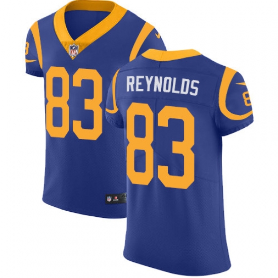 Nike Rams #83 Josh Reynolds Royal Blue Team Color Men Stitched NFL Vapor Untouchable Elite Jersey Nike Rams #83 Josh Reynolds Royal Blue Team Color Men Stitched NFL Vapor Untouchable Elite Jersey
