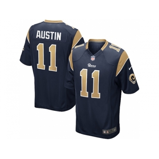 Nike St. Louis Rams 11 Tavon Austin Blue Game NFL Jersey Nike St. Louis Rams 11 Tavon Austin Blue Game NFL Jersey