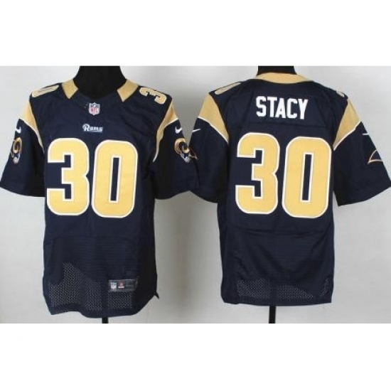 Nike St. Louis Rams 30 Zac Stacy Blue Elite NFL Jersey Nike St. Louis Rams 30 Zac Stacy Blue Elite NFL Jersey