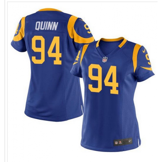 Nike Rams #94 Robert Quinn Royal Blue Alternate Womens Stitched NFL Elite Jersey Nike Rams #94 Robert Quinn Royal Blue Alternate Womens Stitched NFL Elite Jersey