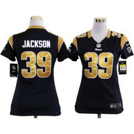 Women Nike St. Louis Rams 39# Steven Jackson Dark Blue Nike NFL Jerseys Women Nike St. Louis Rams 39# Steven Jackson Dark Blue Nike NFL Jerseys