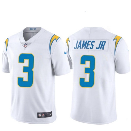 Men Los Angeles Chargers 3 Derwin James Jr White Vapor Untouchable Limited Stitched jersey Men Los Angeles Chargers 3 Derwin James Jr White Vapor Untouchable Limited Stitched jersey