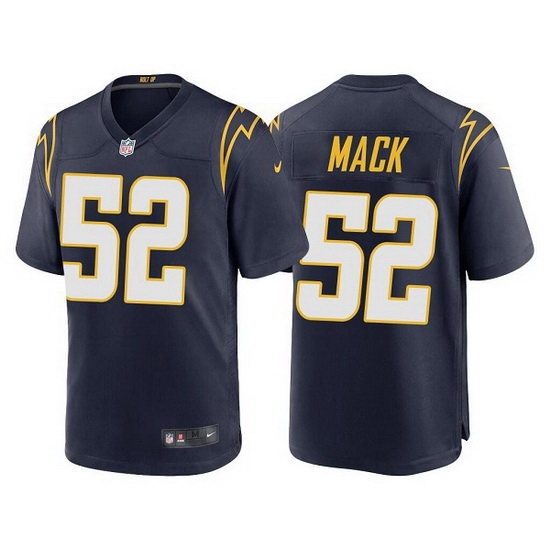 Men Los Angeles Chargers 52 Khalil Mack Navy Vapor Untouchable Limited Stitched jersey Men Los Angeles Chargers 52 Khalil Mack Navy Vapor Untouchable Limited Stitched jersey