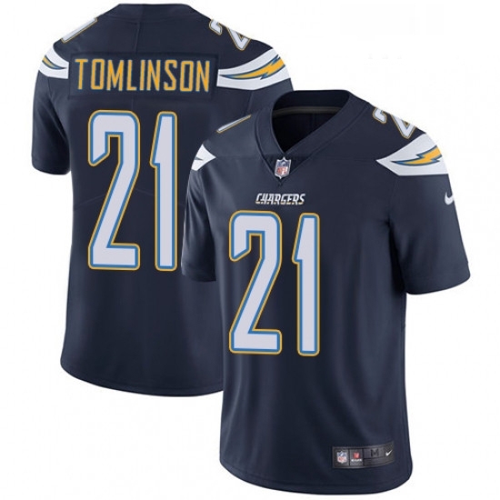 Men Nike Los Angeles Chargers 21 LaDainian Tomlinson Navy Blue Team Color Vapor Untouchable Limited Player NFL Jersey Men Nike Los Angeles Chargers 21 LaDainian Tomlinson Navy Blue Team Color Vapor Untouchable Limited Player NFL Jersey