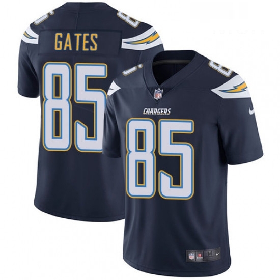 Men Nike Los Angeles Chargers 85 Antonio Gates Navy Blue Team Color Vapor Untouchable Limited Player NFL Jersey Men Nike Los Angeles Chargers 85 Antonio Gates Navy Blue Team Color Vapor Untouchable Limited Player NFL Jersey