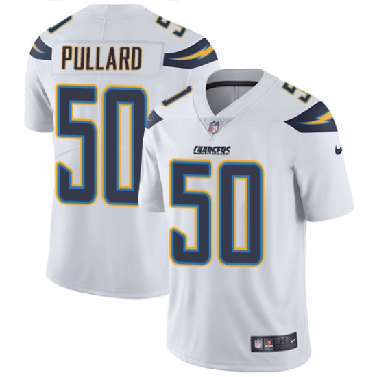 Mens Los Angel Chargers #50 Hayes Pullard White Alternate Vapor Untouchable Jersey Mens Los Angel Chargers #50 Hayes Pullard White Alternate Vapor Untouchable Jersey