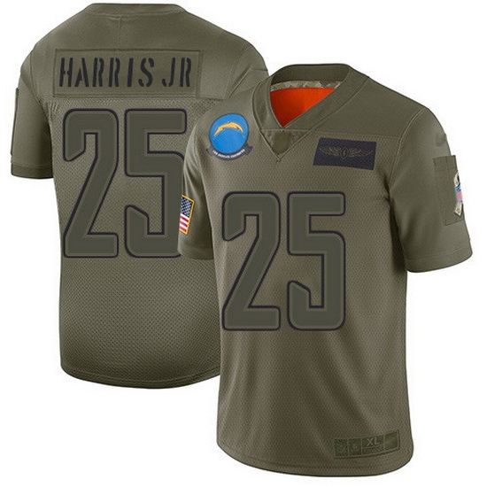 Nike Chargers 25 Chris Harris Jr Camo Men Stitched NFL Limited 2019 Salute To Service Jersey Nike Chargers 25 Chris Harris Jr Camo Men Stitched NFL Limited 2019 Salute To Service Jersey