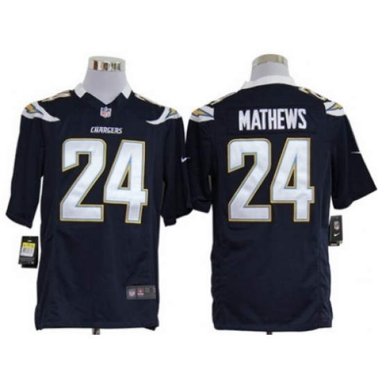 Nike San Diego Chargers 24 Ryan Mathews Dark Blue Game NFL Jersey Nike San Diego Chargers 24 Ryan Mathews Dark Blue Game NFL Jersey