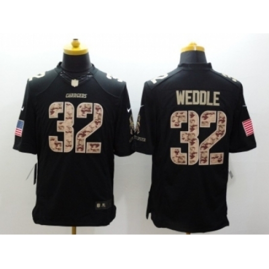 Nike San Diego Chargers 32 Eric Weddle black Limited Salute to Service NFL Jersey Nike San Diego Chargers 32 Eric Weddle black Limited Salute to Service NFL Jersey