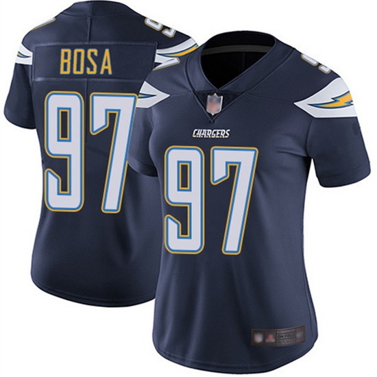 Women Los Angeles Chargers 97 Joey Bosa Navy Vapor Untouchable Limited Stitched NFL Jersey Women Los Angeles Chargers 97 Joey Bosa Navy Vapor Untouchable Limited Stitched NFL Jersey