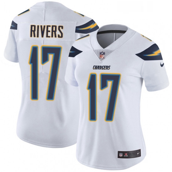 Womens Nike Los Angeles Chargers 17 Philip Rivers Elite White NFL Jersey Womens Nike Los Angeles Chargers 17 Philip Rivers Elite White NFL Jersey