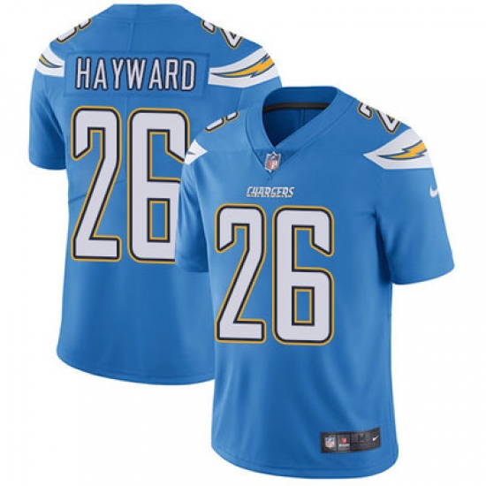 Nike Chargers #26 Casey Hayward Electric Blue Alternate Youth Stitched NFL Vapor Untouchable Limited Jersey Nike Chargers #26 Casey Hayward Electric Blue Alternate Youth Stitched NFL Vapor Untouchable Limited Jersey
