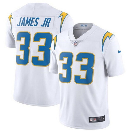 Youth Los Angeles Chargers 33 Derwin James JR White Vapor Untouchable Limited Stitched Jersey Youth Los Angeles Chargers 33 Derwin James JR White Vapor Untouchable Limited Stitched Jersey