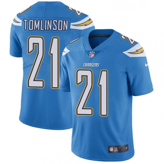 Youth Nike Los Angeles Chargers 21 LaDainian Tomlinson Elite Electric Blue Alternate NFL Jersey Youth Nike Los Angeles Chargers 21 LaDainian Tomlinson Elite Electric Blue Alternate NFL Jersey