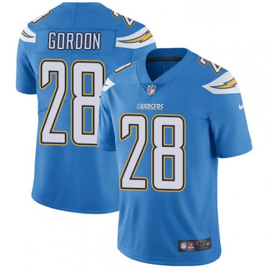 Youth Nike Los Angeles Chargers 28 Melvin Gordon Elite Electric Blue Alternate NFL Jersey Youth Nike Los Angeles Chargers 28 Melvin Gordon Elite Electric Blue Alternate NFL Jersey