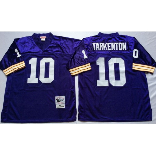 Men Minnesota Vikings 10 Fran Tarkenton Purple M&N Throwback Jersey Men Minnesota Vikings 10 Fran Tarkenton Purple M&N Throwback Jersey