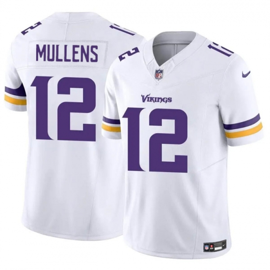 Men Minnesota Vikings 12 Nick Mullens White 2023 F U S E Vapor Untouchable Limited Stitched Jersey Men Minnesota Vikings 12 Nick Mullens White 2023 F U S E Vapor Untouchable Limited Stitched Jersey