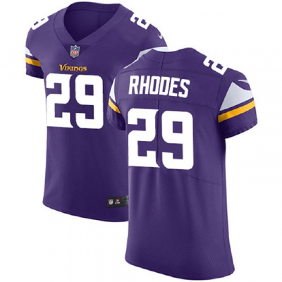 Men Nike Vikings #29 Xavier Rhodes Purple Team Color Stitched NFL Vapor Untouchable Elite Jersey Men Nike Vikings #29 Xavier Rhodes Purple Team Color Stitched NFL Vapor Untouchable Elite Jersey