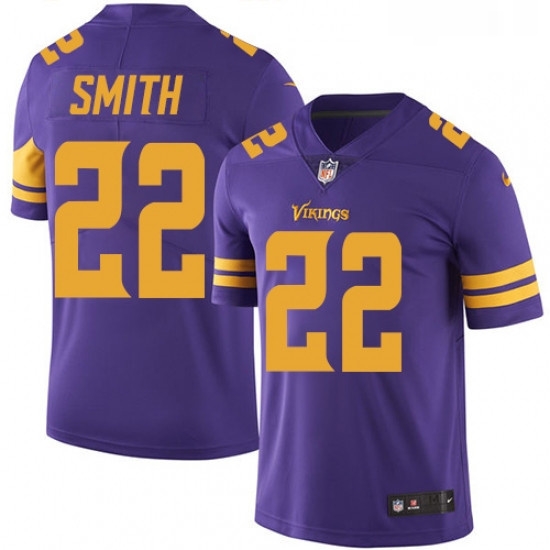 Mens Nike Minnesota Vikings 22 Harrison Smith Limited Purple Rush Vapor Untouchable NFL Jersey Mens Nike Minnesota Vikings 22 Harrison Smith Limited Purple Rush Vapor Untouchable NFL Jersey