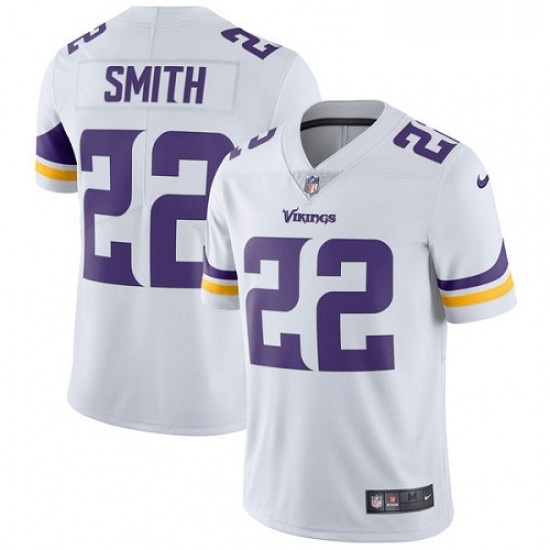 Mens Nike Minnesota Vikings 22 Harrison Smith White Vapor Untouchable Limited Player NFL Jersey Mens Nike Minnesota Vikings 22 Harrison Smith White Vapor Untouchable Limited Player NFL Jersey