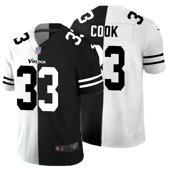 Minnesota Vikings 33 Dalvin Cook Men Black V White Peace Split Nike Vapor Untouchable Limited NFL Jersey Minnesota Vikings 33 Dalvin Cook Men Black V White Peace Split Nike Vapor Untouchable Limited NFL Jersey