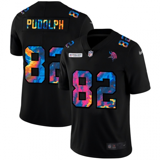 Minnesota Vikings 82 Kyle Rudolph Men Nike Multi Color Black 2020 NFL Crucial Catch Vapor Untouchable Limited Jersey Minnesota Vikings 82 Kyle Rudolph Men Nike Multi Color Black 2020 NFL Crucial Catch Vapor Untouchable Limited Jersey
