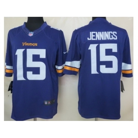 Nike Minnesota Vikings 15 Greg Jennings Purple Limited NFL Jersey Nike Minnesota Vikings 15 Greg Jennings Purple Limited NFL Jersey