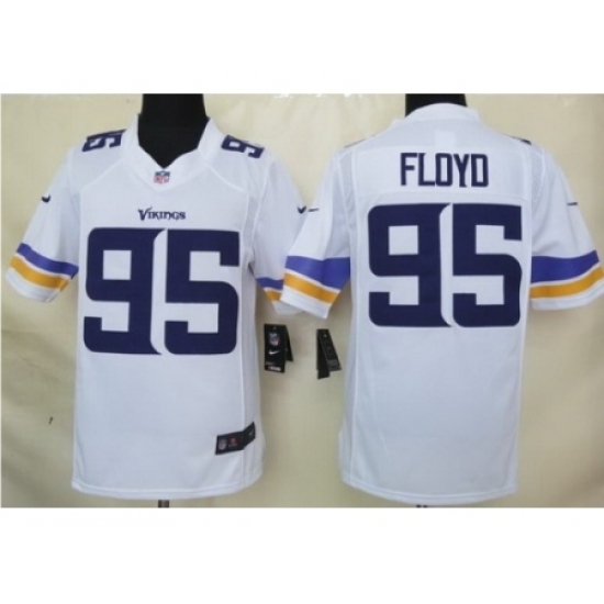 Nike Minnesota Vikings 95 Sharrif Floyd White Limited NFL Jersey Nike Minnesota Vikings 95 Sharrif Floyd White Limited NFL Jersey