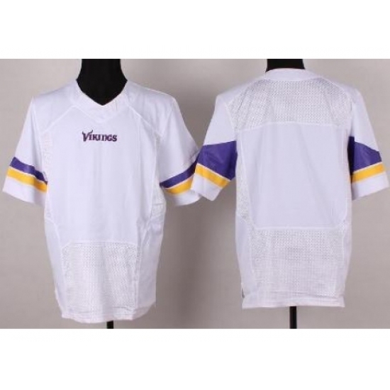 Nike Minnesota Vikings Blank White Elite NFL Jersey Nike Minnesota Vikings Blank White Elite NFL Jersey