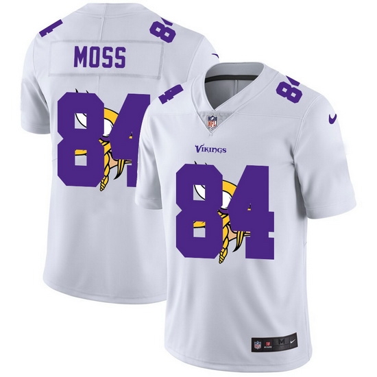 Nike Vikings 84 Randy Moss White Shadow Logo Limited Jersey Nike Vikings 84 Randy Moss White Shadow Logo Limited Jersey