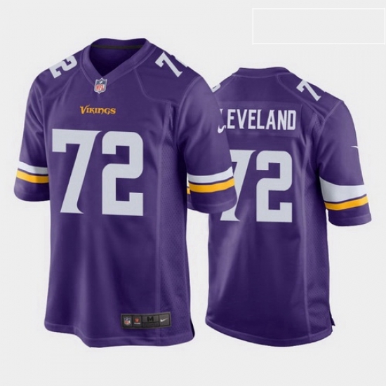 men ezra cleveland minnesota vikings purple game jersey men ezra cleveland minnesota vikings purple game jersey