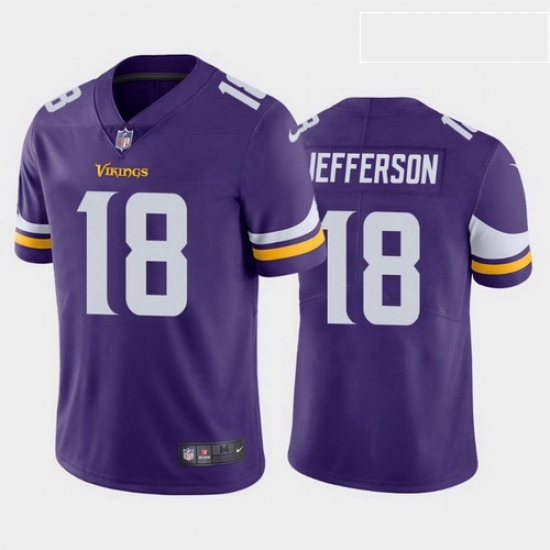 men justin jefferson minnesota vikings purple vapor limited jersey men justin jefferson minnesota vikings purple vapor limited jersey