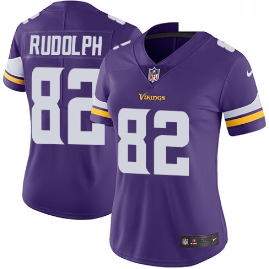 Womens Nike Minnesota Vikings 82 Kyle Rudolph Purple Team Color Vapor Untouchable Limited Player NFL Jersey Womens Nike Minnesota Vikings 82 Kyle Rudolph Purple Team Color Vapor Untouchable Limited Player NFL Jersey