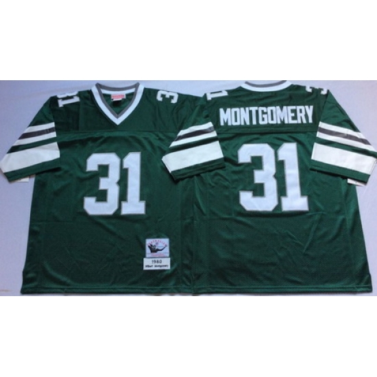 Eagles 31 Wilbert Montgomery Green Throwback Jersey Eagles 31 Wilbert Montgomery Green Throwback Jersey