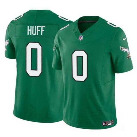 Men Philadelphia Eagles 0 Bryce Huff Kelly Green 2024 F U S E Vapor Untouchable Limited Stitched Football Jersey Men Philadelphia Eagles 0 Bryce Huff Kelly Green 2024 F U S E Vapor Untouchable Limited Stitched Football Jersey