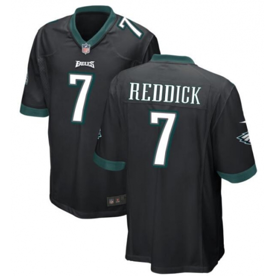 Men Philadelphia Eagles Haason Reddick #7 Black Vapor Untouchable Limited Stitched jersey Men Philadelphia Eagles Haason Reddick #7 Black Vapor Untouchable Limited Stitched jersey