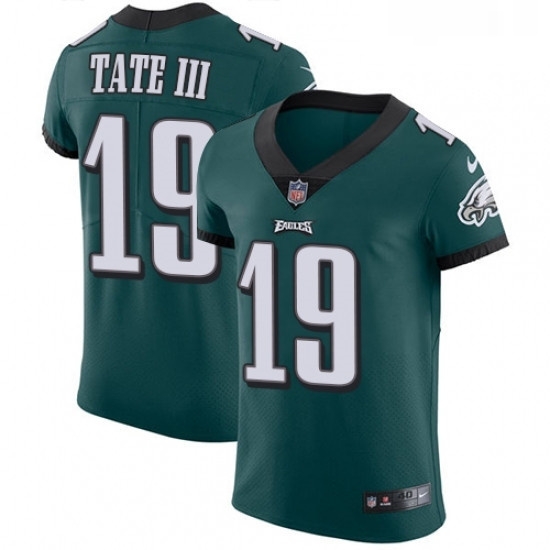 Mens Nike Philadelphia Eagles 19 Golden Tate III Midnight Green Team Color Vapor Untouchable Elite Player NFL Jersey Mens Nike Philadelphia Eagles 19 Golden Tate III Midnight Green Team Color Vapor Untouchable Elite Player NFL Jersey