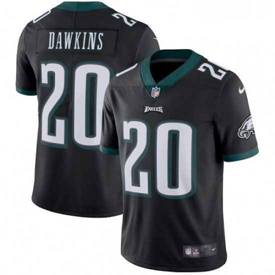 Mens Nike Philadelphia Eagles 20 Brian Dawkins Black Alternate Vapor Untouchable Limited Player NFL Jersey Mens Nike Philadelphia Eagles 20 Brian Dawkins Black Alternate Vapor Untouchable Limited Player NFL Jersey